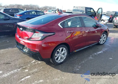 2017 Chevrolet Volt Premier from USA, damaged, VIN 1G1RB6S57HU108450